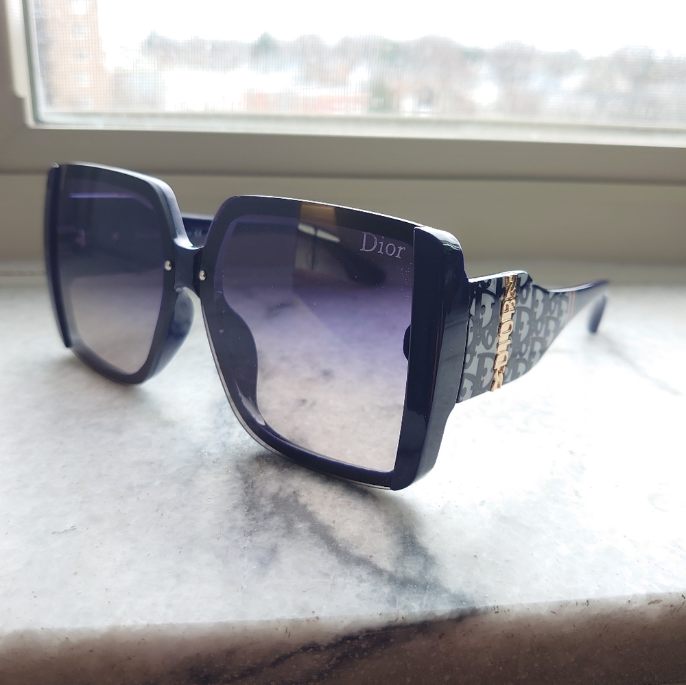 Dior Square Sunclasses Blue Multi 60 - 20 - 150 mm (eye-bridge-temple)